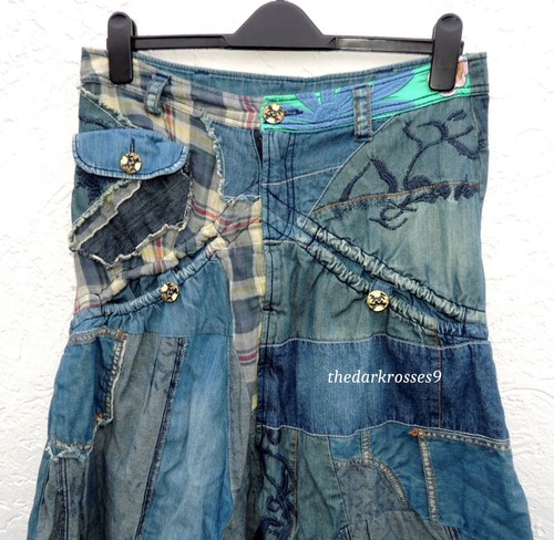 Desigual haremshose patchwork - desigual,