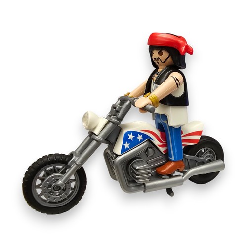 Playmobil figur mann biker - mann,