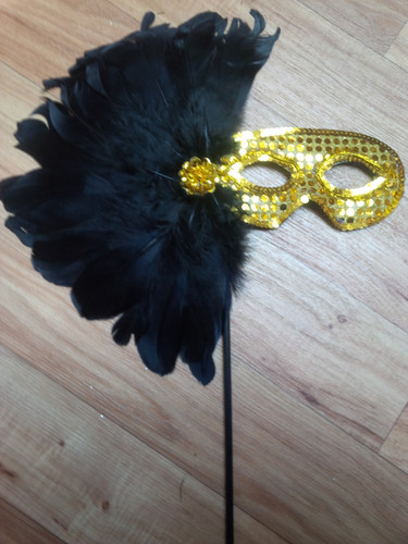 Schwarz gold gefiedert - 1,