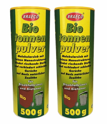 2x500g biotonnenpulver - 2x500g,