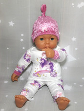 3 tlg Puppenkleidung