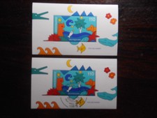 BRD / Bund: 2 x Block 42 -