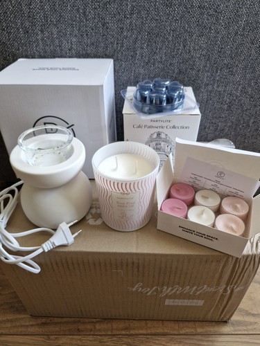 Partylite paket mit duftlampe - partylite,