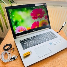 MSI Prestige PE70 6QE 17Zoll METALL DESIGNER Gaming GTX BOLIDE Windows 10 SSD i7