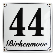 Hausnummer Hausnummernschild