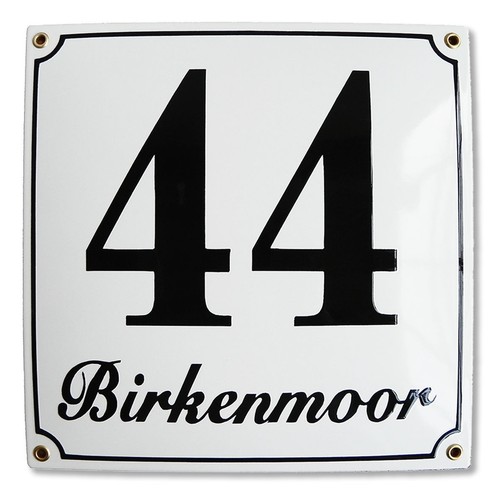 Hausnummer hausnummernschild - hausnummer,