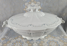 Porzellan Schüssel mit Deckel