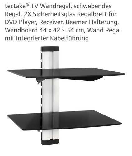 Wandregal mit ablagen für - ablagen,