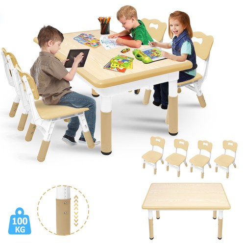 Kindertisch und stühle - kindertisch, set
