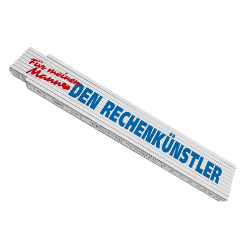 Meterstab aus holz für meinen - aus,