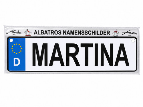 Albatros namensschild - albatros,
