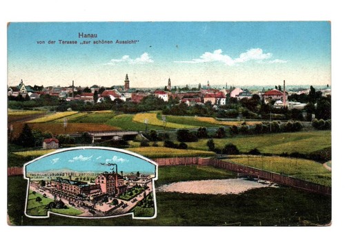 Hanau von der terasse zur - von,