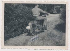 Foto Wehrmacht Motorrad, Beute