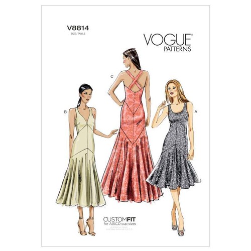 Schnittmuster vogue 8814 - schnittmuster,