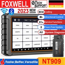 2025 FOXWELL NT909 PRO Profi OBD2 Diagnosegerät ALLE SYSTEM Key Programmier DHL