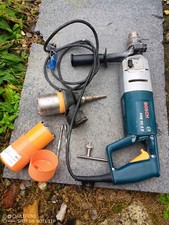 Bosch Kernbohrmaschine GSB -2E + 2 Mauerfräsen + Zubehör 