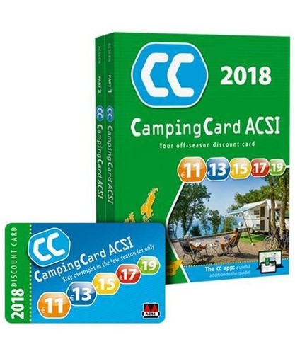 Campingcard 2018 countries - 20,