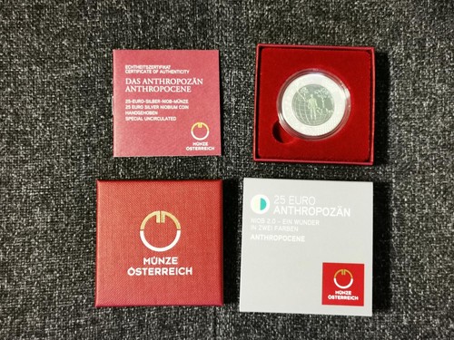Silber niob münze 25 euro - silber,