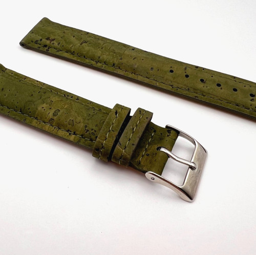 Uhrenarmband olivgrün - mm,