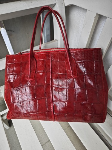 Genuine leather handtasche - genuine,