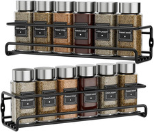 Gewürzregal Wand, 2Er Set