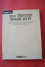 Budget Books: 21st Century Smash Hits .Songbook Notenbuch .Piano Vocal Guitar PV