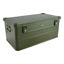 ALUBOX® E141G Olivgrün Alukiste Transportbox Werkzeugkiste Truhe 91 x 50 x 40 cm