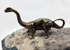 Messing figur dinosaurier - messing,