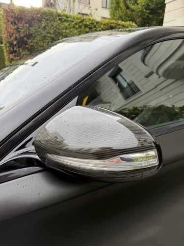 Amg spiegelkappen carbon w213 - carbon,