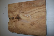 Apfelholz  Apfelbrett Drechselholz Bastelholz Wurzelholz gestockt 50 mm Stark