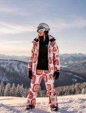 Roxy Snowboard Jacke M Retro