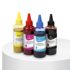 ✅ 4x 100ml Subliking® Sublimationstinte für Epson, Ricoh, Sawgrass - CMYK
