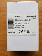 Dämmerungsschalter Honeywell mit Timer IP44 Sensor Aussen Innen 230V 10A Aufputz