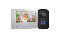 Goliath Funk Klingel Kabellos mit Kamera und 7" Monitor, Gegensprechanlage