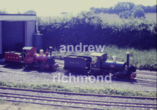 Bierhöhe Stadtbahn Linda & Dickie Lokomotiven 1984 Original 35mm Dia