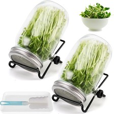 2 Sprossenglas Keimglas