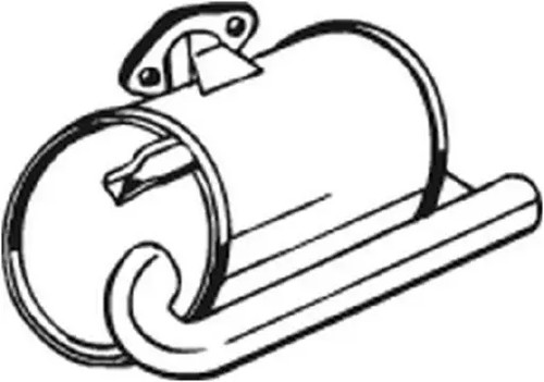 Endschalldämpfer 229 683 - endschalldämpfer, 229-683