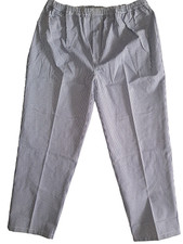 PREMIER Herren Kochhose Bäckerhose Arbeitskleidung blau/weiss Gr. 2XL NEU