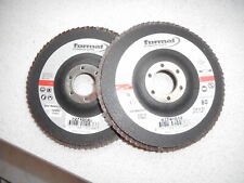 2 Stück Format Lamellenschleifscheibe, Schleifteller 125 x 22, Korn 80