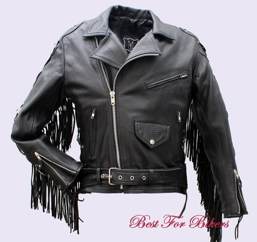 Lederjacke fransenjacke - lederjacke,,