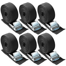 6x 250cm Profi Spanngurte