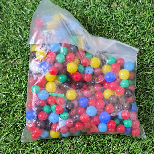 Mehrfarbige pony beads - mehrfarbige,