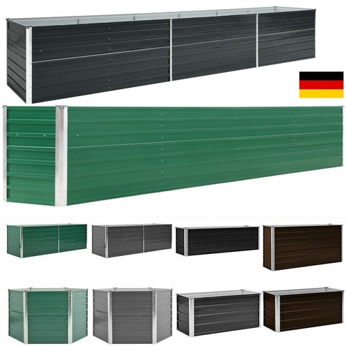 Hochbeet verzinkter stahl wpc - verzinkter, stahl/wpc