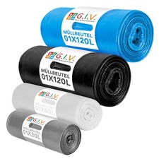 reißfeste Müllbeutel 30L /60L / 120L - Abfallsack - Müllsäcke - Mülltüten