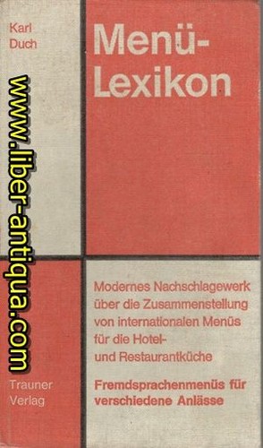 Menülexikon duch karl - menülexikon, karl:
