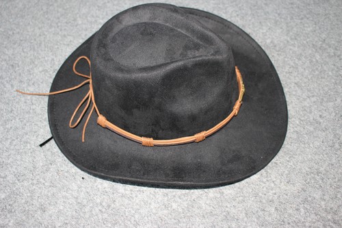 Westernhut schwarz unisex - schwarz,