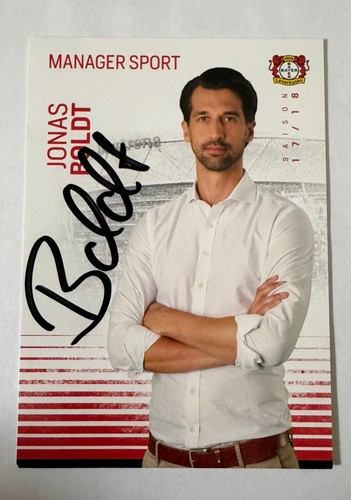 Autogrammkarte jonas boldt - jonas,