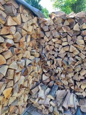 Brennholz Kaminholz Birke 1 Kubikmeter . 35-40cm 1 Jahr alt