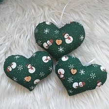Schneemann Herz Winterdeko 3