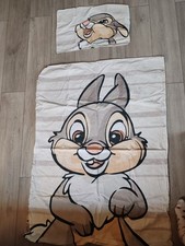 Kinderbettwäsche Babybettwäsche 100 x 135 cm Disney Bambi Klopfer